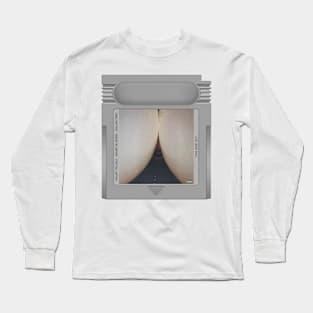 Bottomless Pit Game Cartridge Long Sleeve T-Shirt